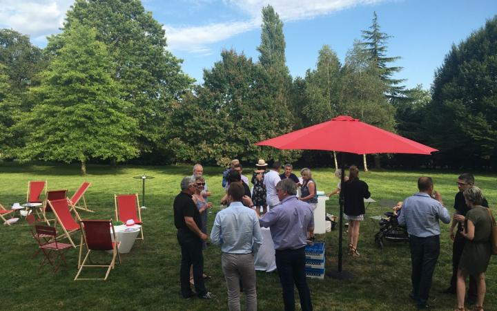 Présentation des cabriolets au Domaine de la Cantinière