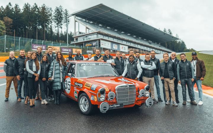 Spa-Francorchamps met SAGA Mercedes-Benz