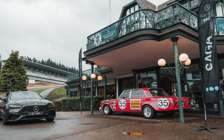 Spa-Francorchamps met SAGA Mercedes-Benz