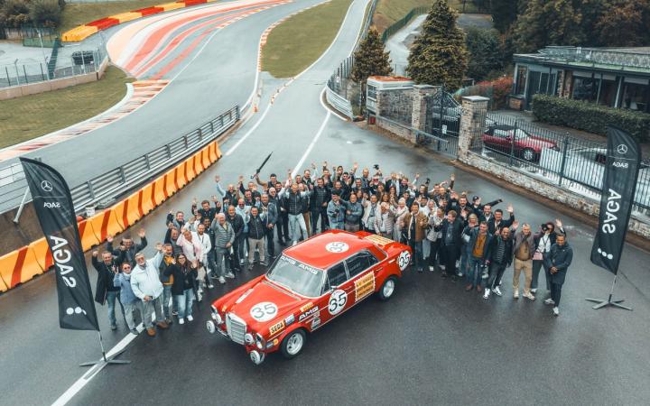 Spa-Francorchamps met SAGA Mercedes-Benz