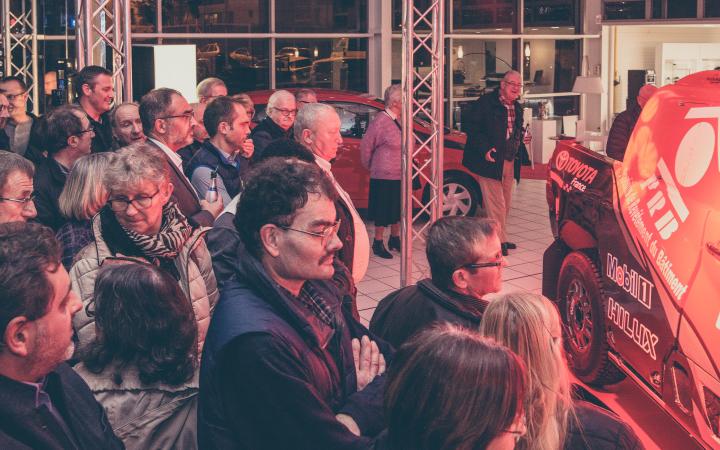 Le Havre : C-HR et Hilux Dakar 2017