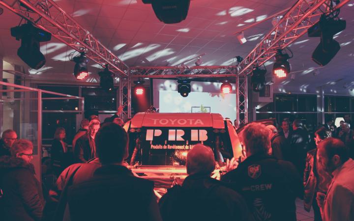 Le Havre : C-HR et Hilux Dakar 2017