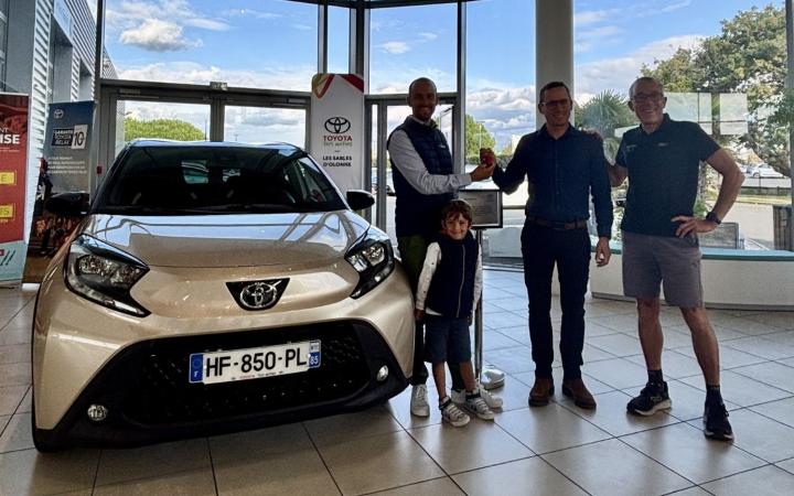 Triathlon Relais Toys Motors - Remise des clés