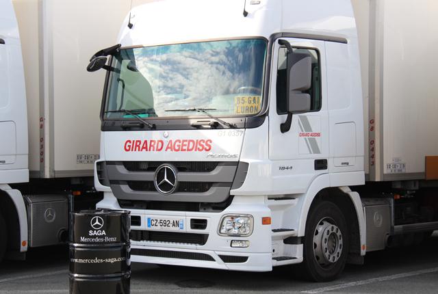 Livraison de 25 camions GIRARD AGEDISS