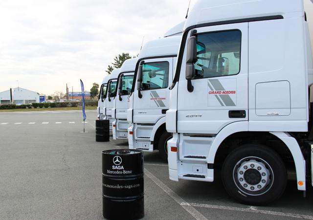 Livraison de 25 camions GIRARD AGEDISS