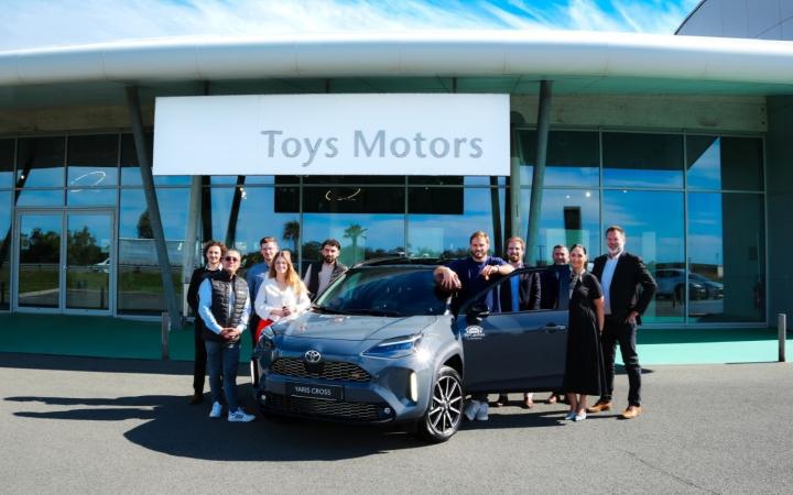 Toys Motors partenaire de Quentin Lespiaucq