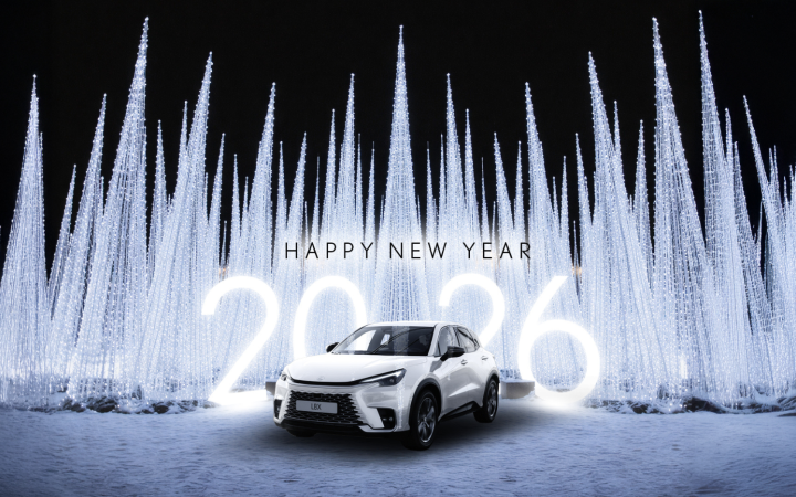 Lexus Toys Plus vous souhaite une belle année 2026 !