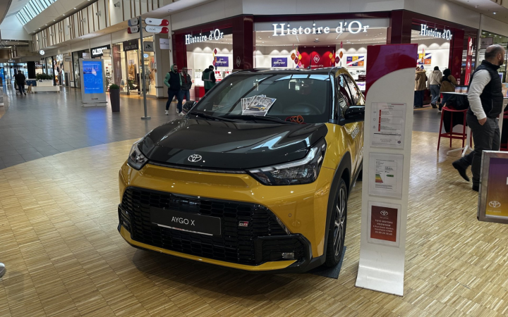 La Toyota Aygo X Hybride à l’honneur à Hoenheim