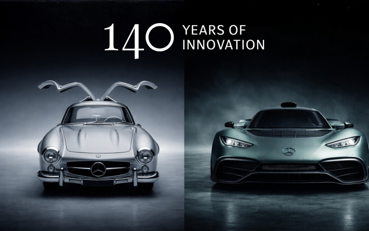 Mercedes-Benz célèbre 140 ans d’innovation