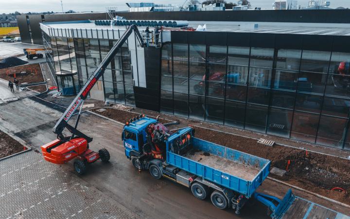 De werken vorderen op onze toekomstige concessie : SAGA Charleroi