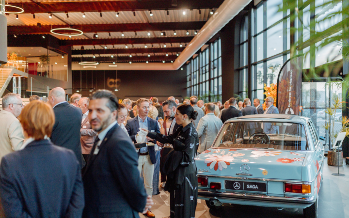 SAGA Mercedes-Benz accueille le Cocktail de Rentrée du B4C