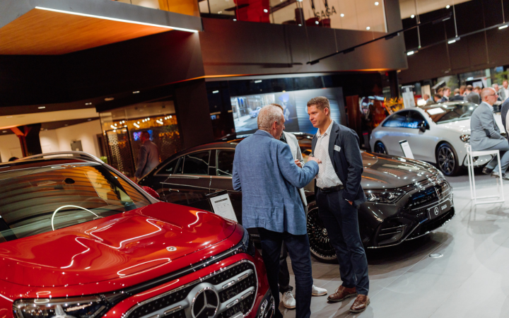 SAGA Mercedes-Benz accueille le Cocktail de Rentrée du B4C