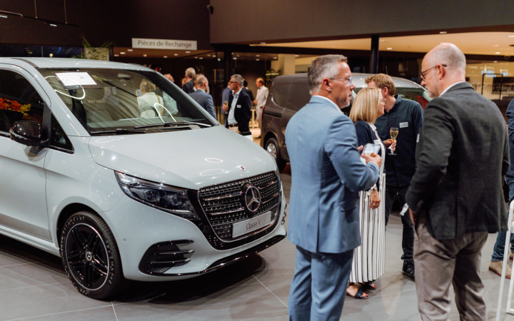 SAGA Mercedes-Benz accueille le Cocktail de Rentrée du B4C