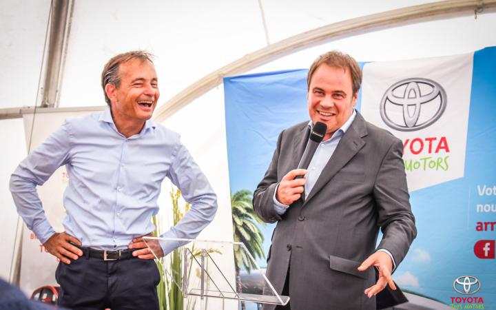 Toys Motors Valenciennes : Pose de la première pierre