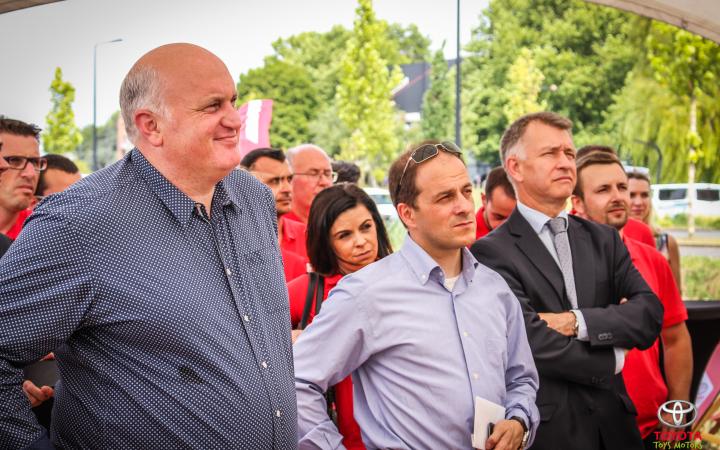 Toys Motors Valenciennes : Pose de la première pierre