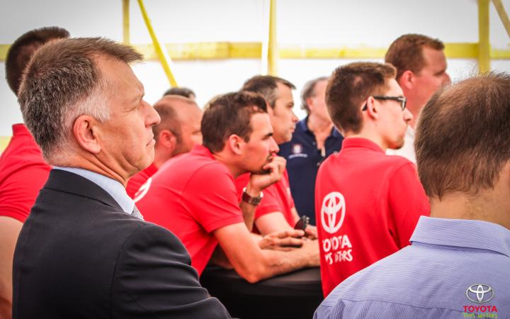 Toys Motors Valenciennes : Pose de la première pierre