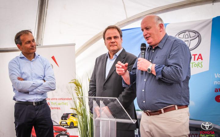 Toys Motors Valenciennes : Pose de la première pierre