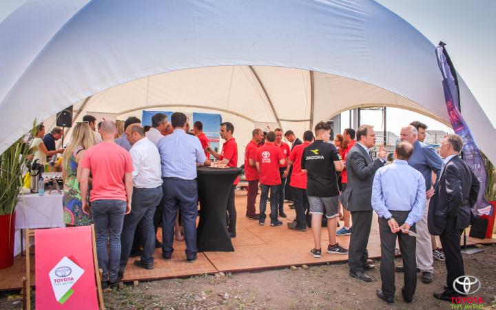 Toys Motors Valenciennes : Pose de la première pierre