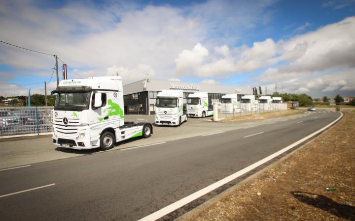 10 Actros pour les Transports Gendrons