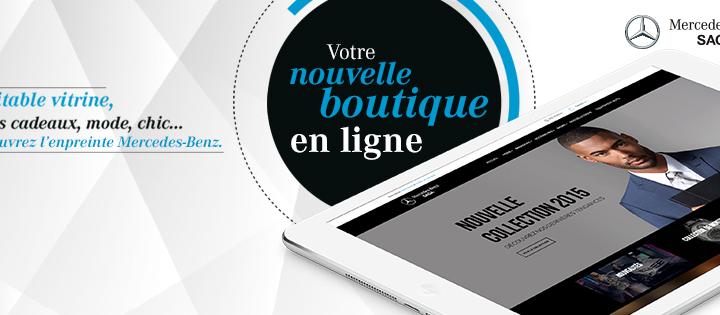 Nouvelle boutique en ligne  100% Mercedes-Benz!