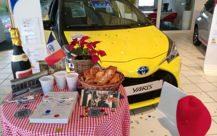 Jeu Yaris très française : un panier garni à gagner