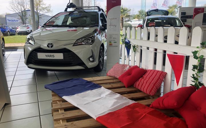 Jeu Yaris très française : un panier garni à gagner