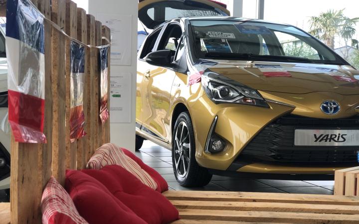 Jeu Yaris très française : un panier garni à gagner