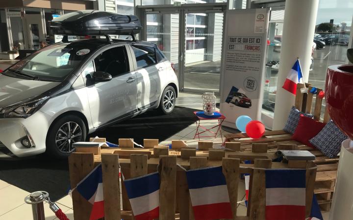 Jeu Yaris très française : un panier garni à gagner