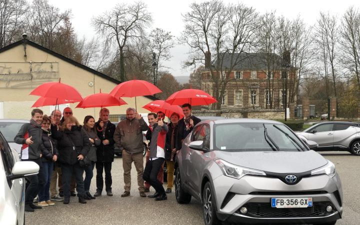 En route pour les journées de l'Hybride