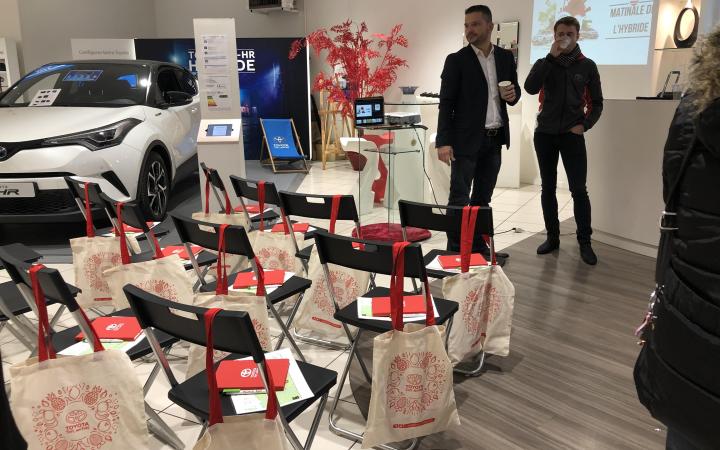 En route pour les journées de l'Hybride