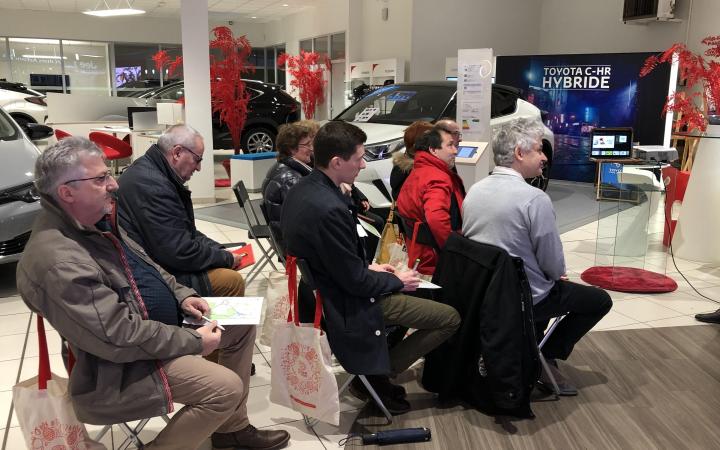 En route pour les journées de l'Hybride