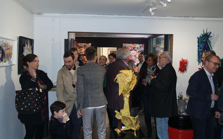 VERNISSAGE DE L'ARTISTE ONEMIZER