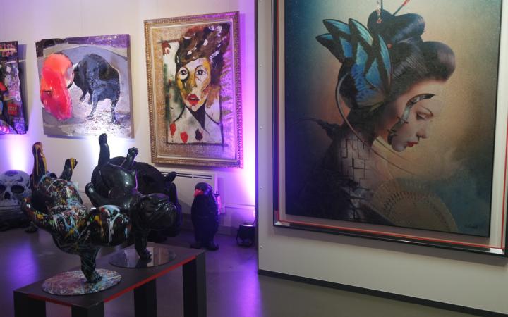 VERNISSAGE DE L'ARTISTE ONEMIZER