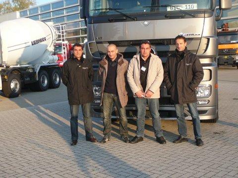 Visite de l'usine Mercedes-Benz 