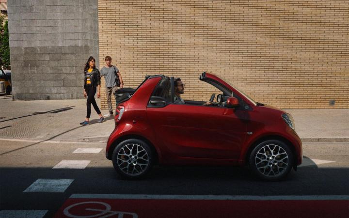 EQ fortwo cabrio.