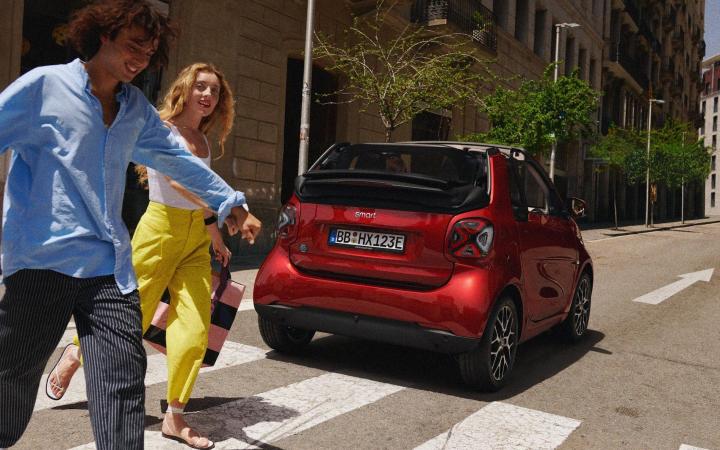 EQ fortwo cabrio.