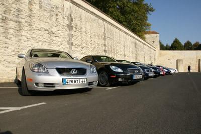 Sortie LEXUS SC sur l'ile de Ré