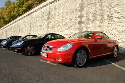 Sortie LEXUS SC sur l'ile de Ré