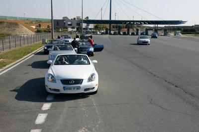 Sortie LEXUS SC sur l'ile de Ré