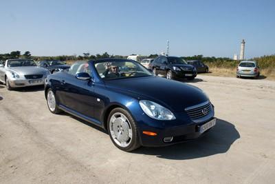 Sortie LEXUS SC sur l'ile de Ré