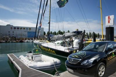 LEXUS La Roche sur Yon partenaire d'AKENA pour le Vendée Globe