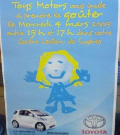 TOYS MOTORS la Rochelle - Rochefort invite ses clients à prendre le goûter...