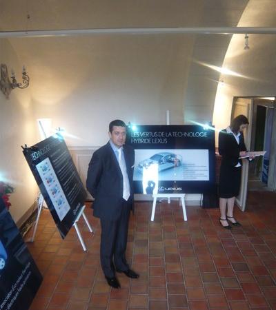 Lexus Tours au Château de Beaulieu pour les Essais Hybrides Lexus