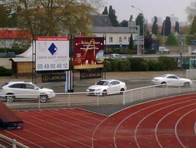 LEXUS TOURS au Stade de Rugby Rebeilleau