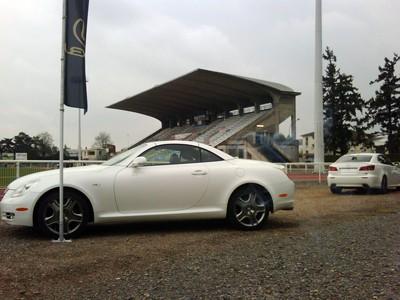 LEXUS TOURS au Stade de Rugby Rebeilleau