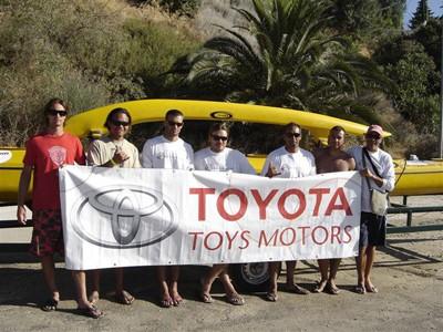 L'équipe Sablaise 3ème sur la Course Internationale de Pirogues à Toulon!