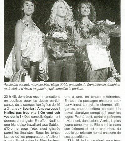 Miss Plage 2009 Toyota LES SABLES (85)