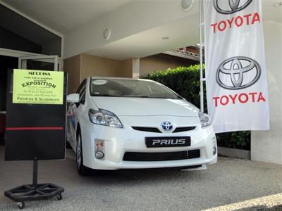 Toyota COGNAC (16) et le "Brin'd'Art Merpinois"