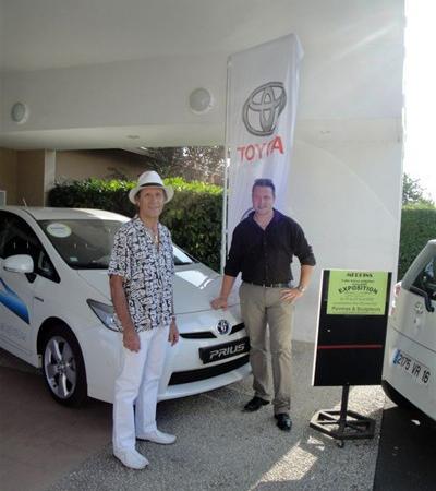 Toyota COGNAC (16) et le "Brin'd'Art Merpinois"