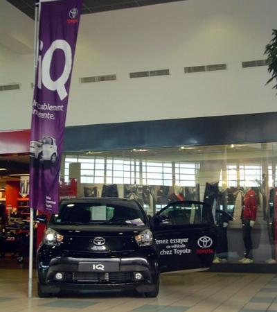 TOYOTA Toys Motors Rochefort (17) expose au centre commercial de Leclerc